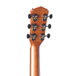 Veelah V4 Series Guitar - Acoustic GA with Cutaway, Solid Top, Arm Rest, Natural w/ Veelah Luxury Padded Gig Bag