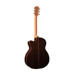Veelah V5 Series Guitar, Electro Acoustic OM with Cutaway, Solid Top, Spruce w/ Veelah Luxury Padded Gig Bag