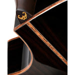 Veelah V5 Series Guitar, Electro Acoustic OM with Cutaway, Solid Top, Spruce w/ Veelah Luxury Padded Gig Bag