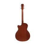 Veelah Vero Series Guitar, Acoustic GA with Cutaway, Spruce Top w/ Veelah Padded Gig Bag