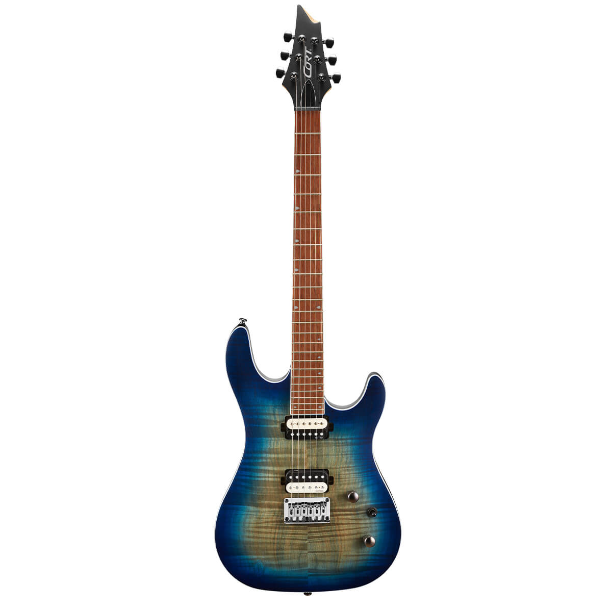 Cort KX300 Open Pore - Cobalt Burst - Electric Guitar - EMG