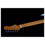 JET Guitars JS-400 HSS Roasted Maple, Lake Placid Blue Electric Guitar