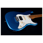 JET Guitars JS-400 HSS Roasted Maple, Lake Placid Blue Electric Guitar
