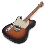 JET Guitars JT-300 Roasted Maple Left Handed, Sunburst Electric Guitar