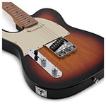 JET Guitars JT-300 Roasted Maple Left Handed, Sunburst Electric Guitar