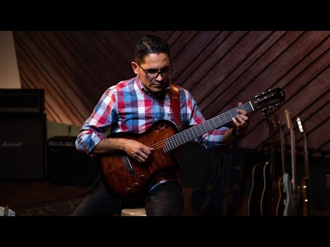 Cordoba Fusion Stage Guitar | Electro - Edge Burst